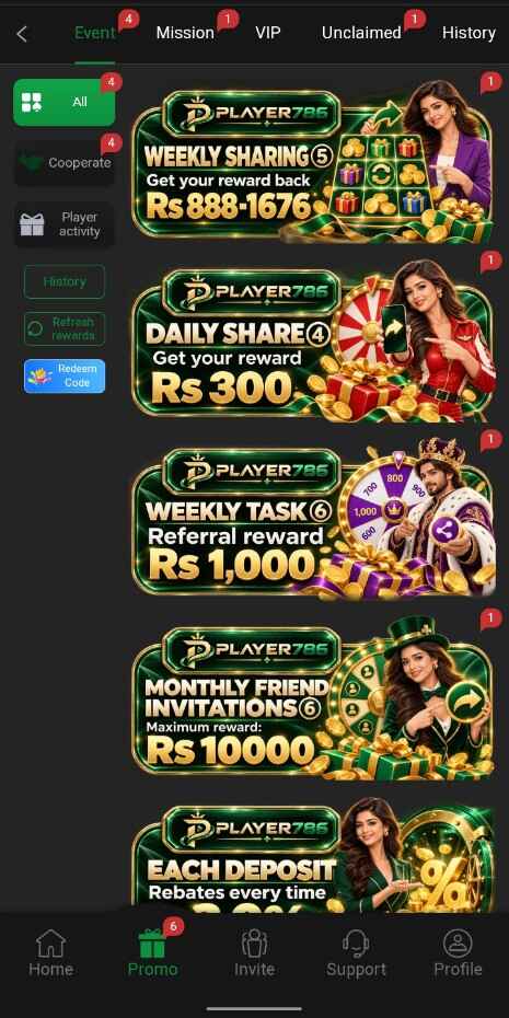 PLAYER786 GAME