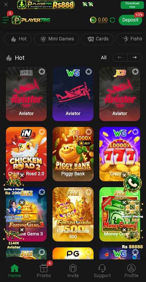 PLAYER786 GAME